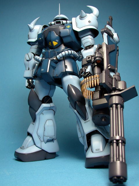 完成品 ガンプラ MG グフカスタム機動戦士ガンダム